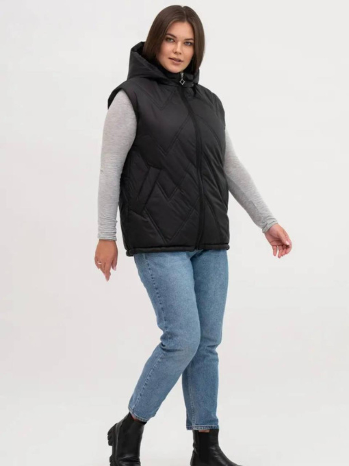Куртки и дубленки UVENTUM модель LR-12vest-BLC Фото