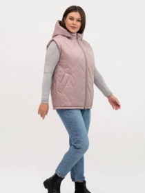 Куртки и дубленки UVENTUM модель LR-12vest-BEI Фото