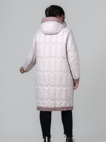 Куртки та дублянки All Posa модель ap102096p-dimchasta-troqnda-kremovij Фото