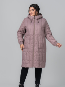 Куртки и дубленки All Posa модель ap102096p-dimchasta-troqnda-kremovij Фото