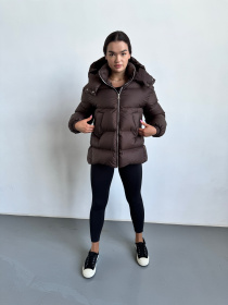 Куртки та дублянки UVENTUM модель Tecca-ek-brown Фото