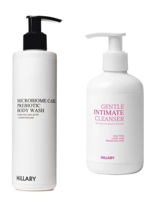 Набор для бережного очищения тела и интимной зоны Gentle Body & Intimate Care Set Hillary модель K-11-386 Фото