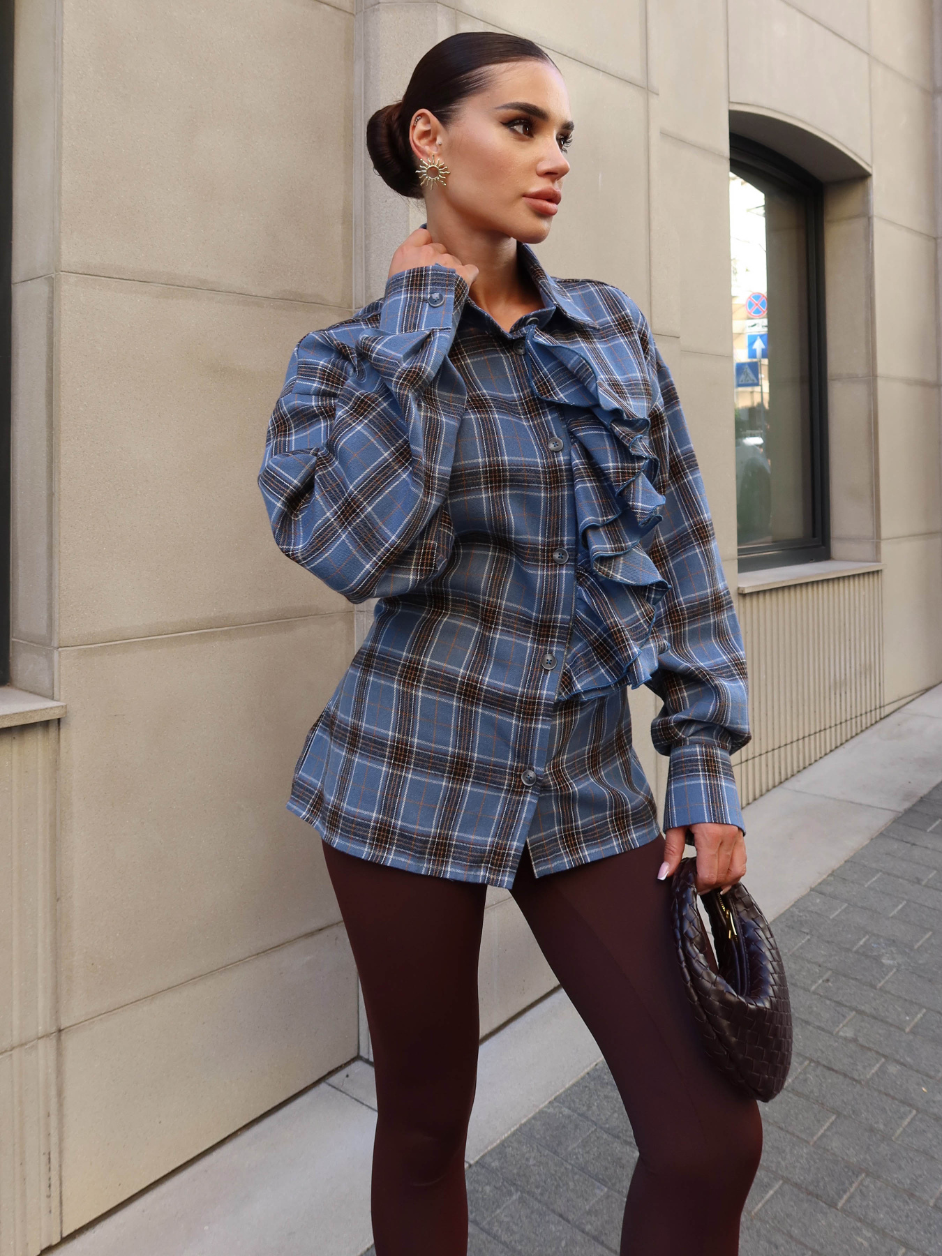 Сорочки Jadone Fashion модель Sorochka_Siut_synii Фото