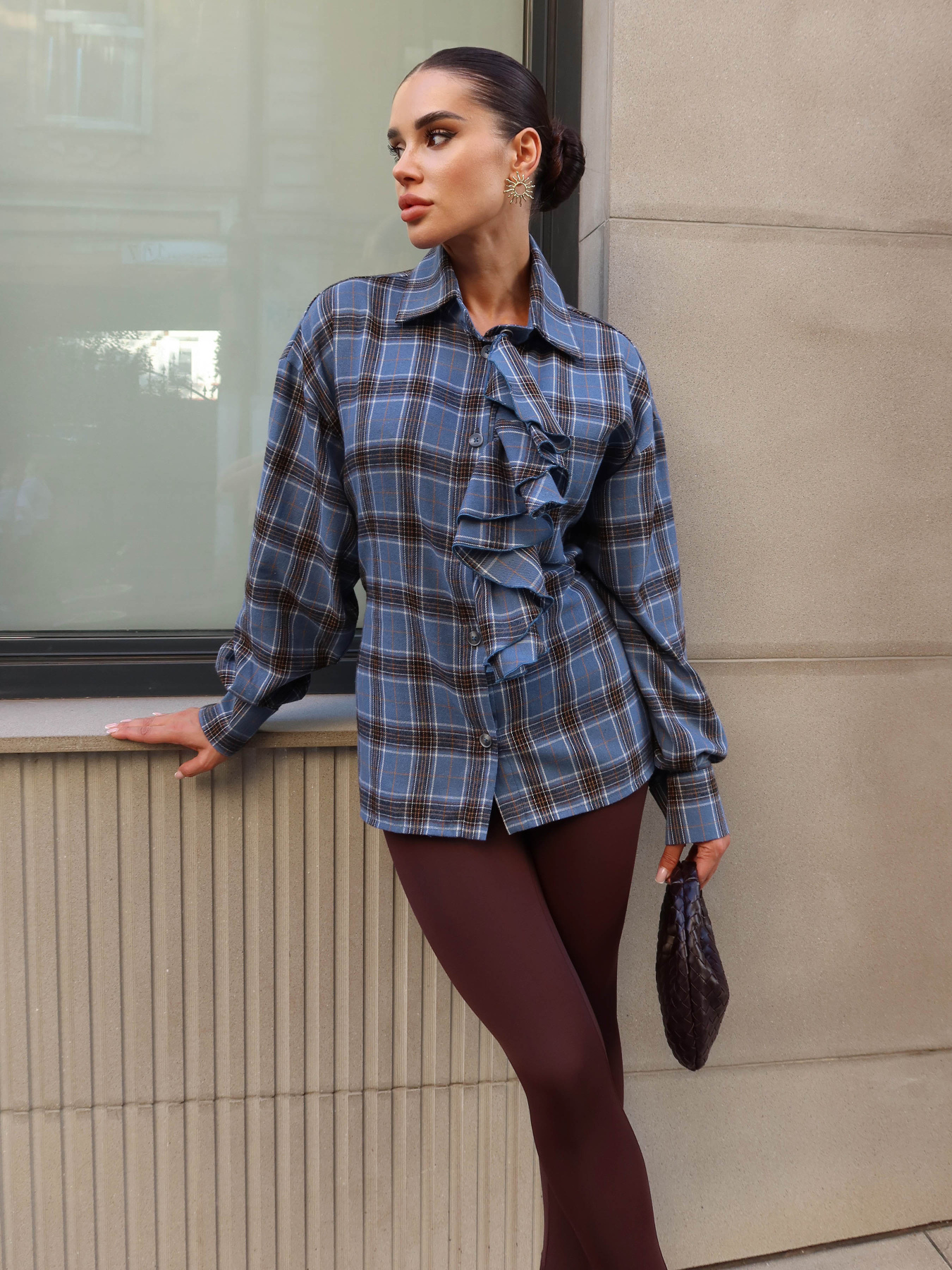 Сорочки Jadone Fashion модель Sorochka_Siut_synii Фото