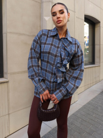 Сорочки Jadone Fashion модель Sorochka_Siut_synii Фото
