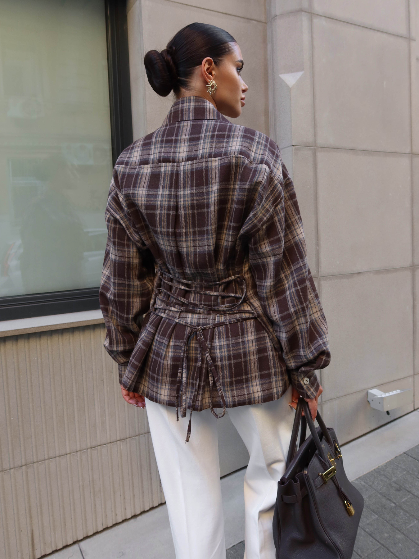 Сорочки Jadone Fashion модель Sorochka_Siut_shokolad Фото