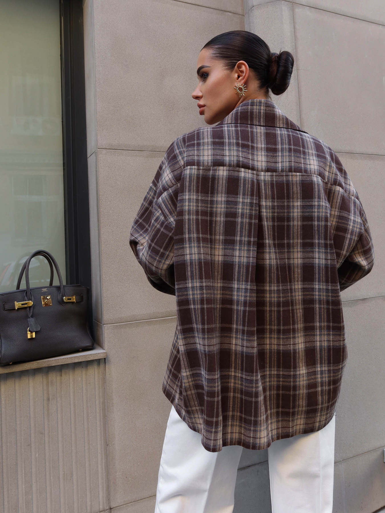 Сорочки Jadone Fashion модель Sorochka_Siut_shokolad Фото