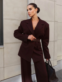 Пиджаки Jadone Fashion модель Pidzhak_Kiot_shokolad Фото