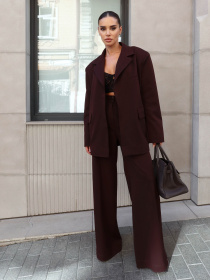 Пиджаки Jadone Fashion модель Pidzhak_Kiot_shokolad Фото