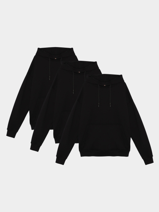 Худи и свитшоты Ейсік модель NabirHoodieEysikBlack3 Фото
