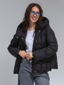 Куртки и дубленки VIVA WEAR модель 6538-blackK Фото