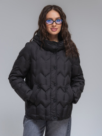 Куртки и дубленки VIVA WEAR модель 6538-blackK Фото