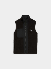 Куртки та дублянки PUMA Reversible Sherpa Vest модель 688388 Фото
