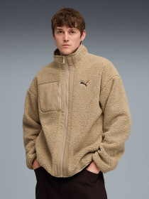 Куртки и дубленки PUMA Reversible Sherpa Jacket модель 688371 Фото