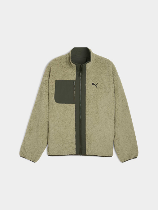 Куртки и дубленки PUMA Reversible Sherpa Jacket модель 688371 Фото