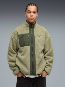 Куртки и дубленки PUMA Reversible Sherpa Jacket модель 688371 Фото