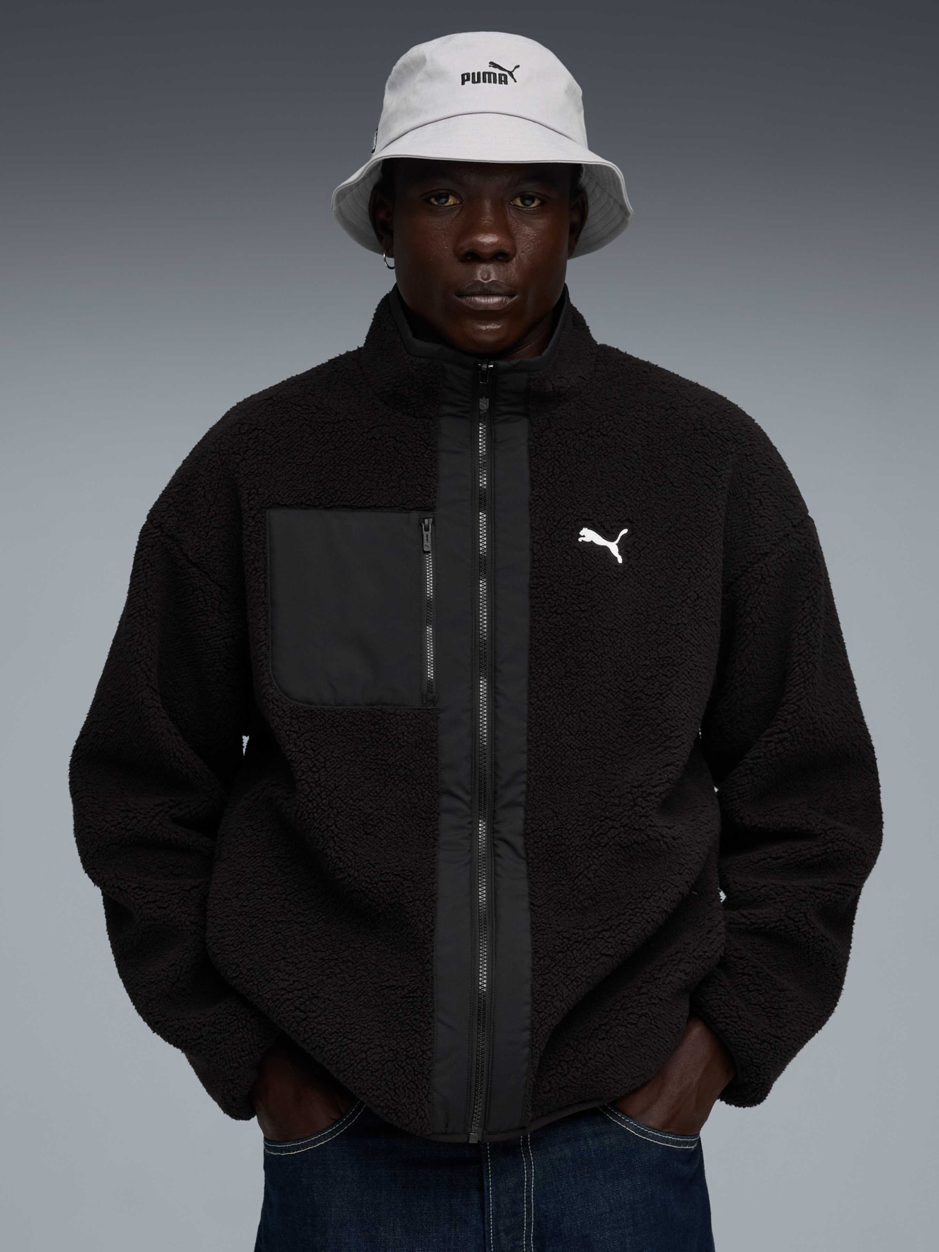 Куртки и дубленки PUMA Reversible Sherpa Jacket модель 688371 Куртки и дубленки PUMA Reversible Sherpa Jacket модель 688371 Фото