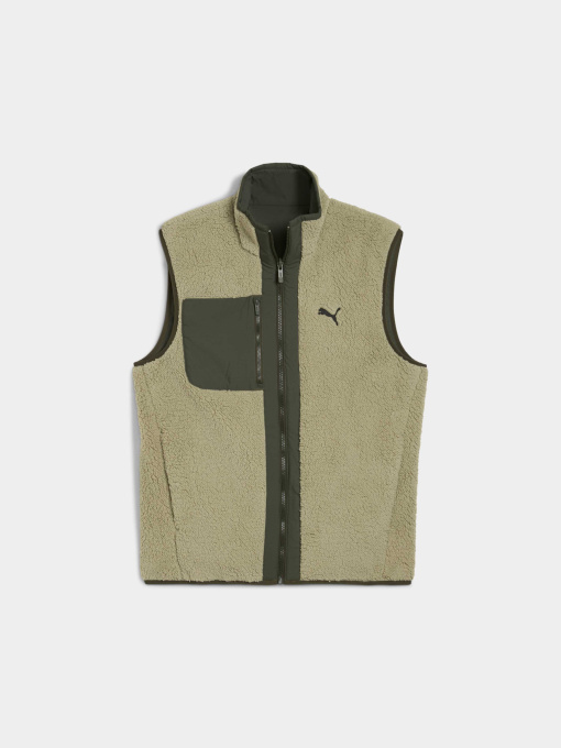 Куртки та дублянки PUMA Reversible Sherpa Vest модель 688372 Фото