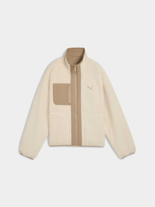 Куртки и дубленки PUMA Reversible Sherpa Jacket модель 688386 Фото