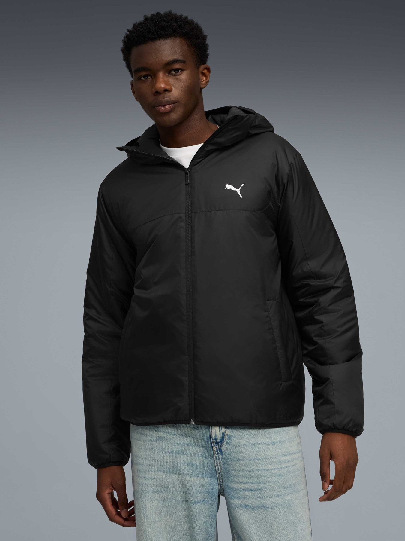Куртки и дубленки PUMA Ess Light Padded Jacket модель 688296 Фото
