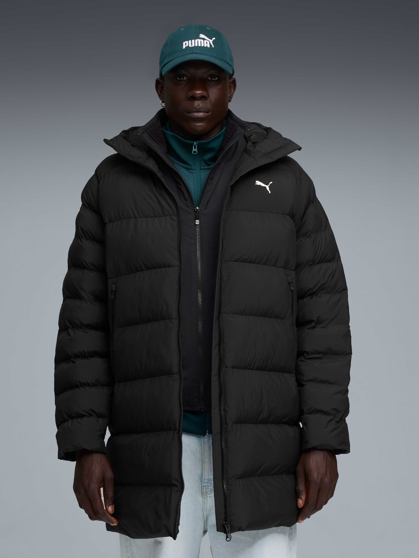 Куртки та дублянки PUMA Mono Hooded Parka модель 688366 Фото