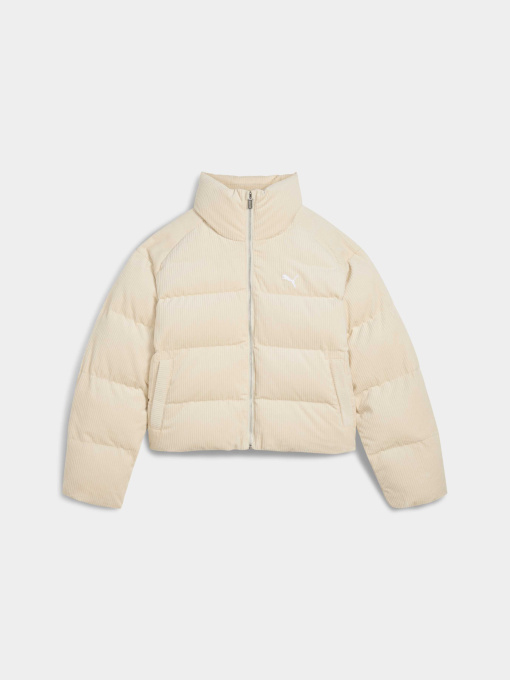 Куртки и дубленки PUMA Corduroy Puffer Jacket модель 632171 Фото
