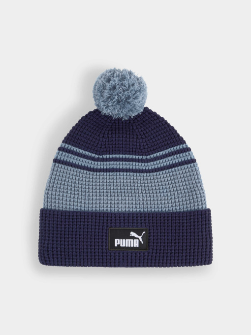 Шапки та кепки PUMA Ess Mid Crown Pom Beanie модель 026550 Фото