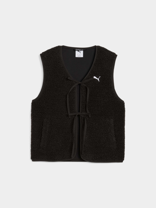 Куртки и дубленки PUMA Wardrobe Ess Fleece Gilet модель 633486 Фото