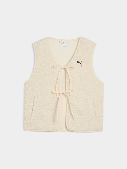 Куртки и дубленки PUMA Wardrobe Ess Fleece Gilet модель 633486 Фото