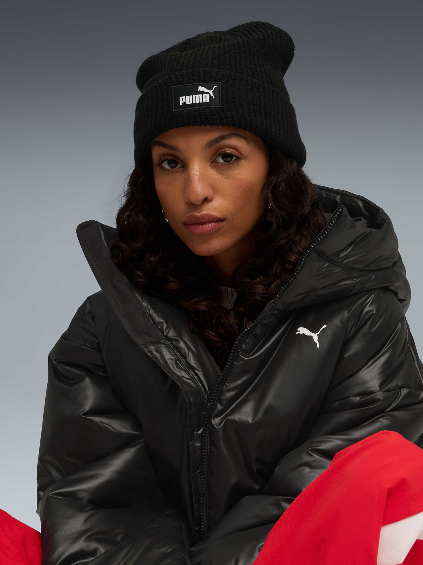 Шапки та кепки PUMA Ess High Crown Beanie модель 026410 Фото