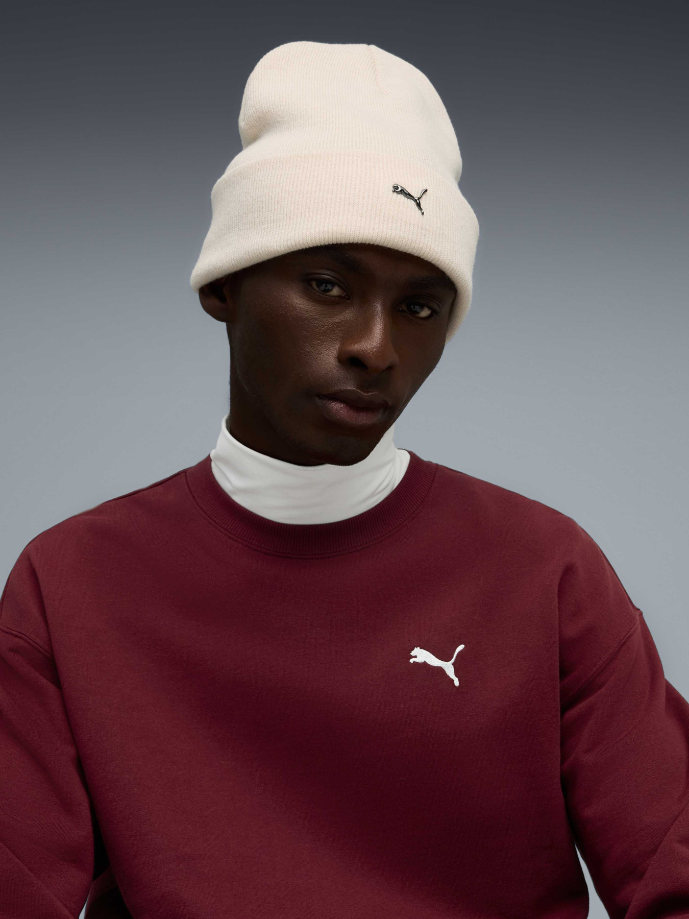 Шапки и кепки PUMA Metalcat Highcrownbeanie модель 026404 Шапки и кепки PUMA Metalcat Highcrownbeanie модель 026404 Фото