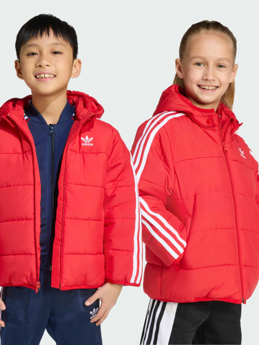 Куртки и дубленки Adidas Adicolor модель JV8550 Фото
