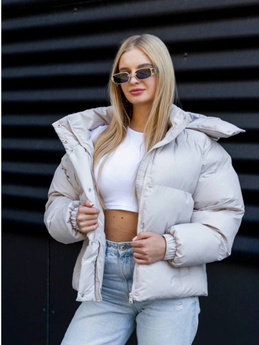 Куртки та дублянки Tian модель Stacy-T-BEIGE Фото