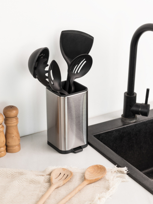 Органайзер для кухонных принадлежностей MBM HOME модель KP-66 SS/BLACK Фото
