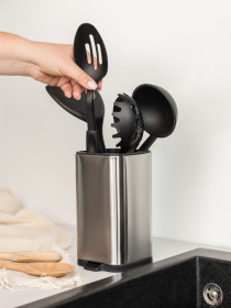 Органайзер для кухонных принадлежностей MBM HOME модель KP-66 SS/BLACK Фото