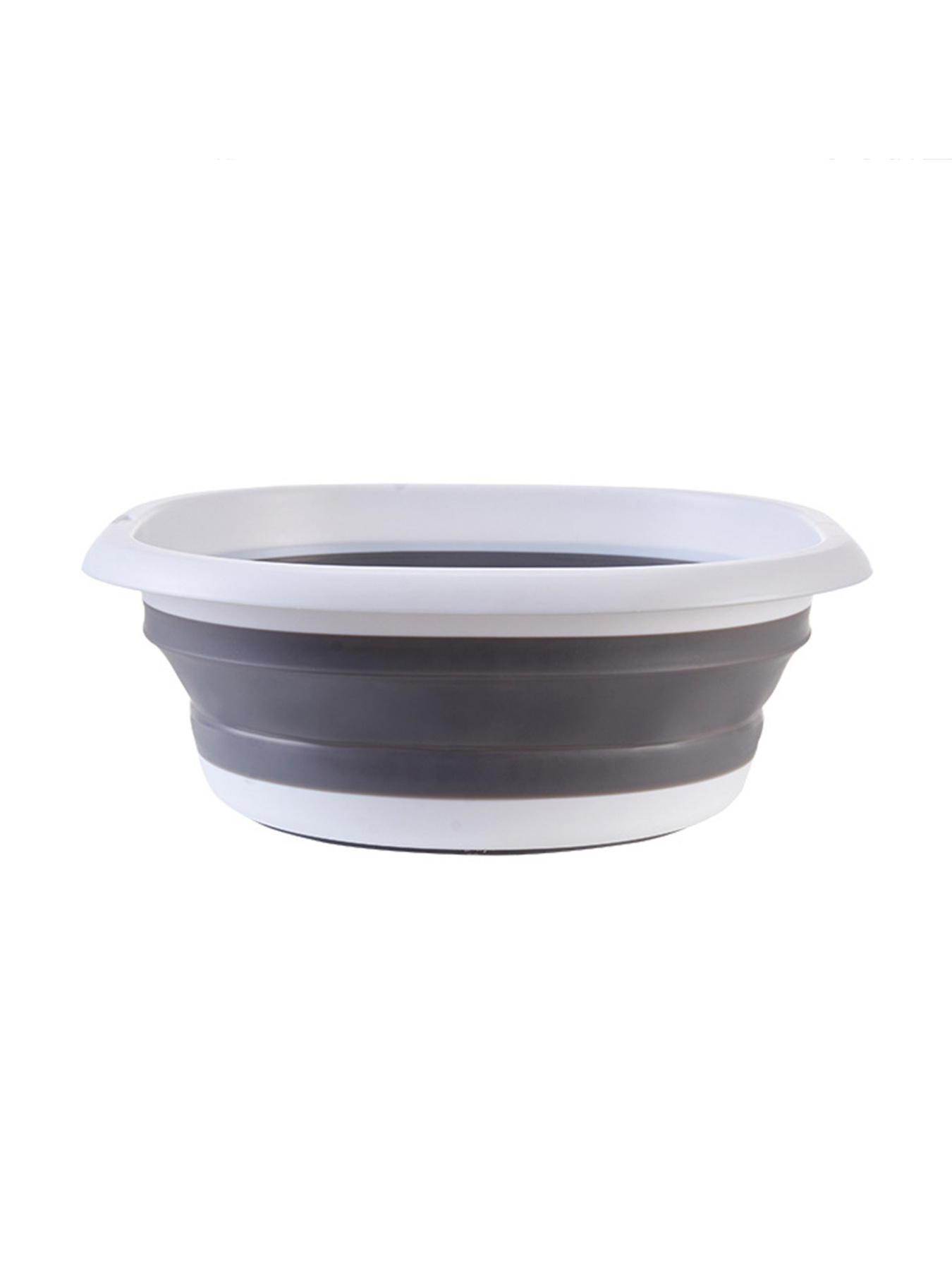 Миска складана MBM HOME модель KP-76 WHITE/GRAY Фото
