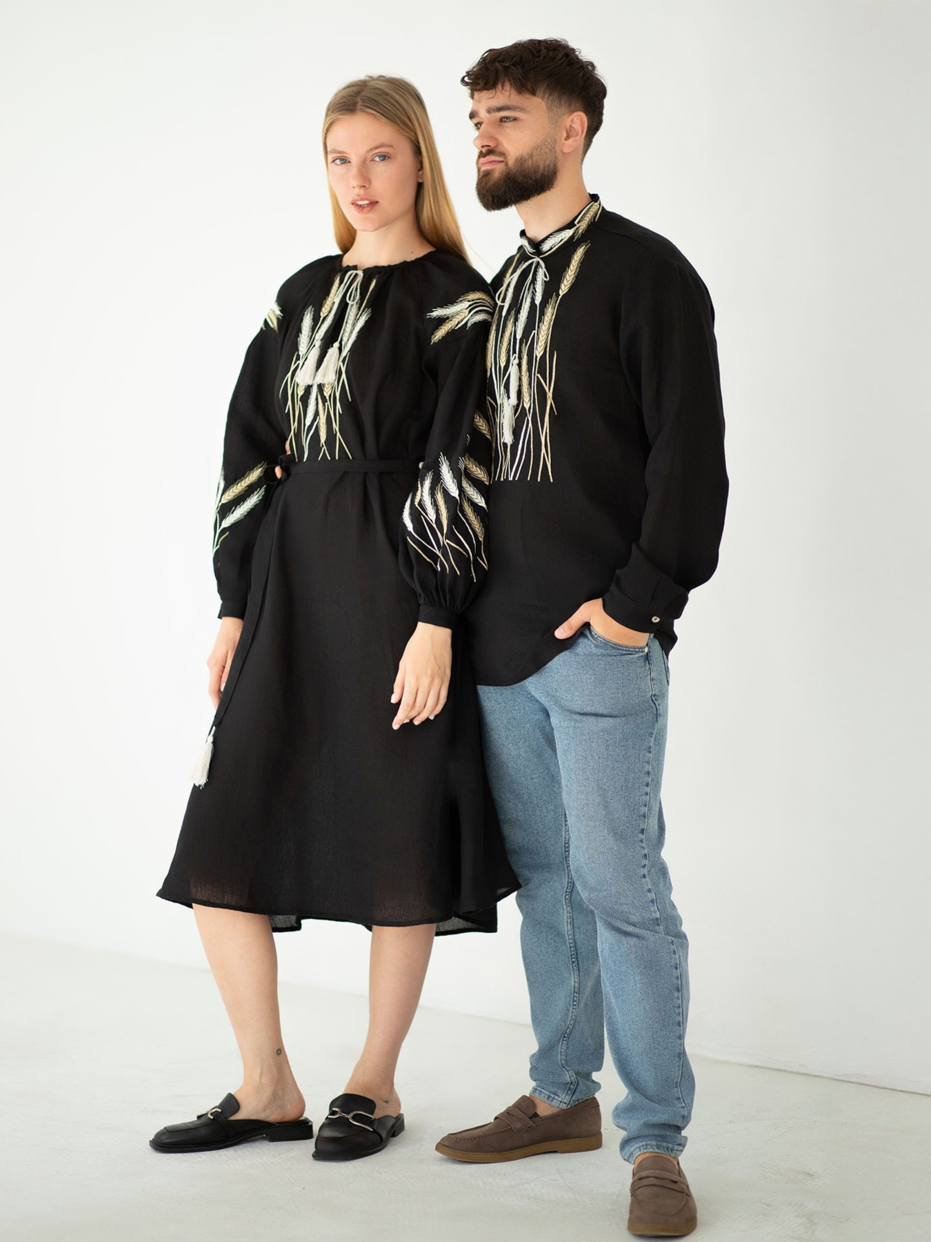 Вишиванки Едельвіка модель 93-24-00black Фото