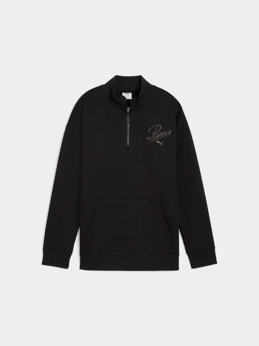 Худи и свитшоты PUMA Ess Script Half-zip Crew модель 688073 Фото
