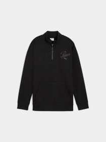 Худи и свитшоты PUMA Ess Script Half-zip Crew модель 688073 Фото