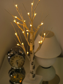 Дерево светодиодное на батарейках MBM HOME модель DH-LAMP-01 WHITE Фото