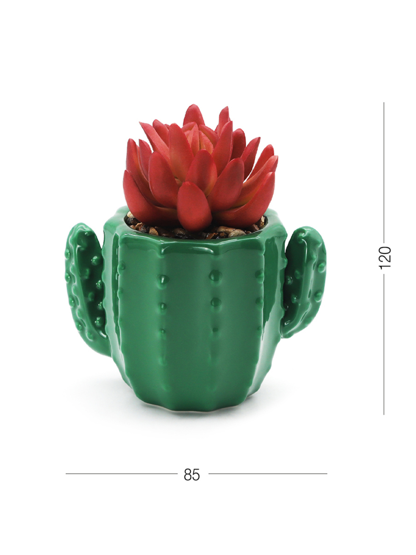 Искусственное растение в горшке MBM HOME модель DH-FLOWERS-15 PINK/GREEN Фото