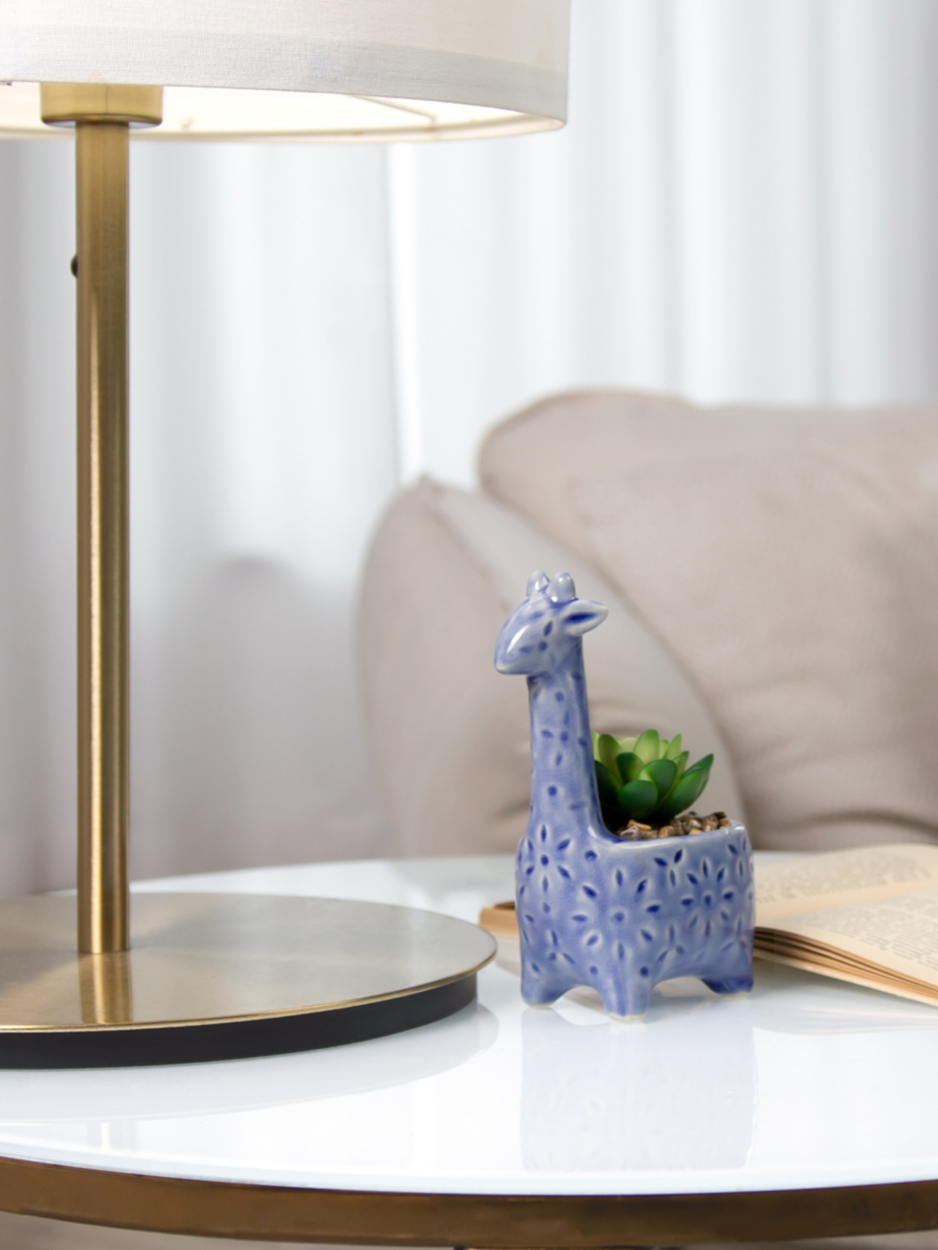 Искусственное растение в горшке MBM HOME модель DH-FLOWERS-20 GREEN/BLUE Искусственное растение в горшке MBM HOME модель DH-FLOWERS-20 GREEN/BLUE Фото