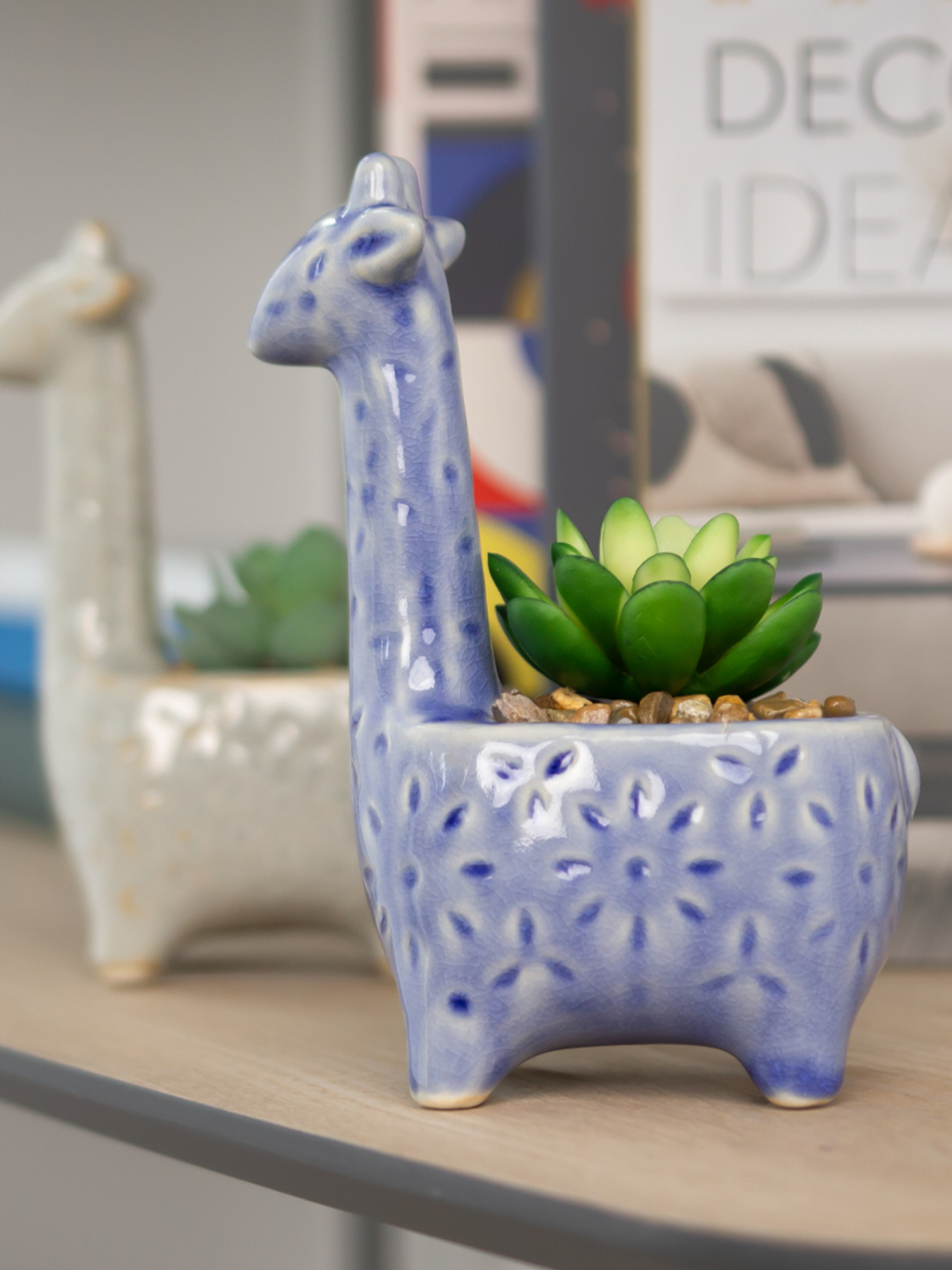 Искусственное растение в горшке MBM HOME модель DH-FLOWERS-20 GREEN/BLUE Искусственное растение в горшке MBM HOME модель DH-FLOWERS-20 GREEN/BLUE Фото
