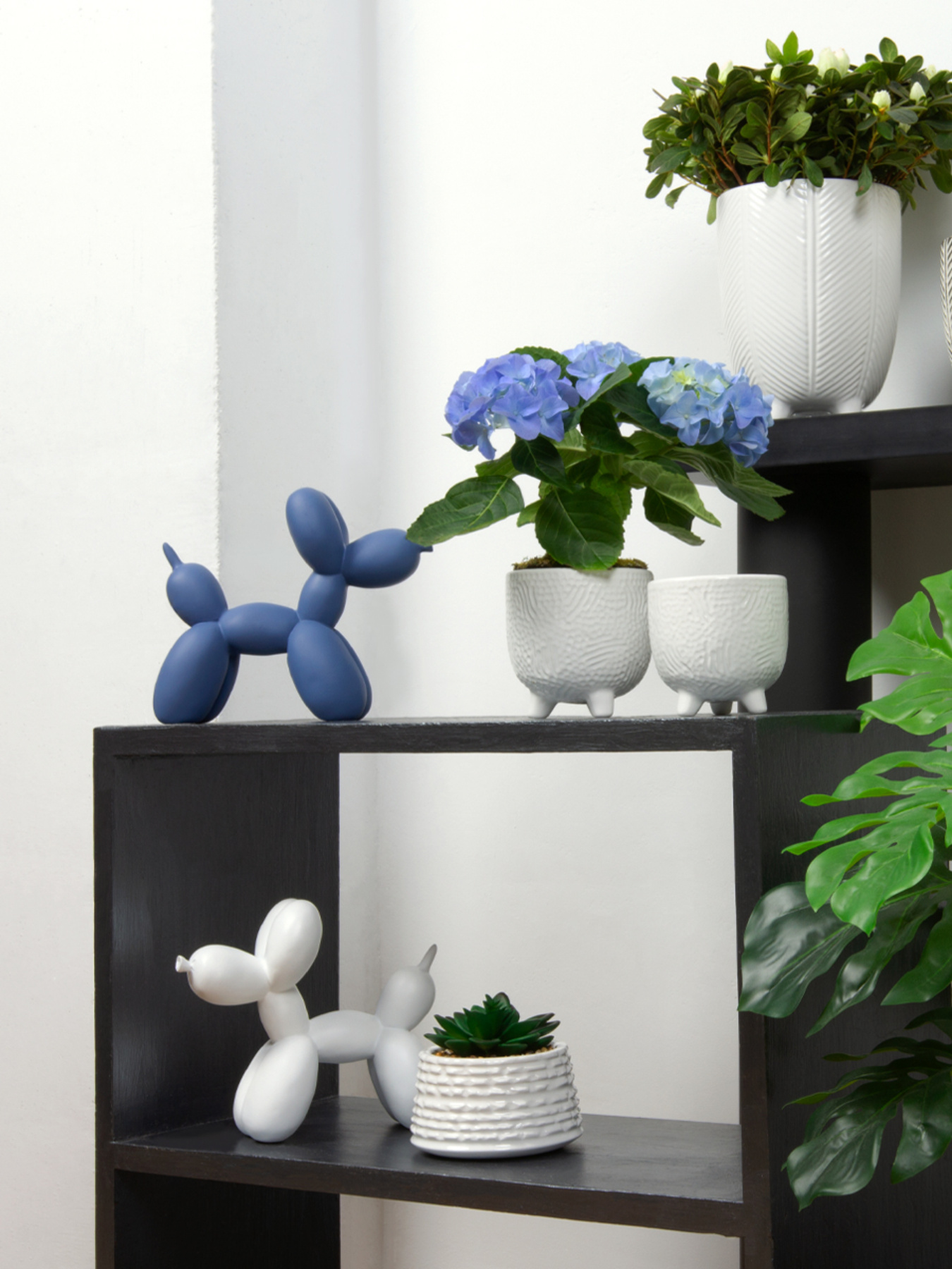 Статуэтка "Собака из шарика" белая MBM HOME модель DH-ST-06 WHITE Фото