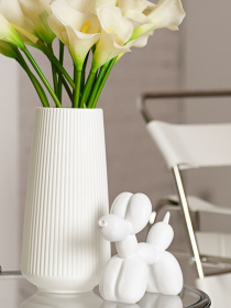 Статуэтка "Собака из шарика" белая MBM HOME модель DH-ST-06 WHITE Фото
