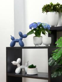 Статуэтка "Собака из шарика" белая MBM HOME модель DH-ST-06 WHITE Фото