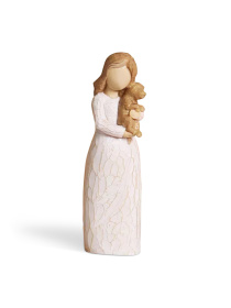 Статуетка "Дівчина з цуценям" MBM HOME модель DH-ST-08 COLOR Фото
