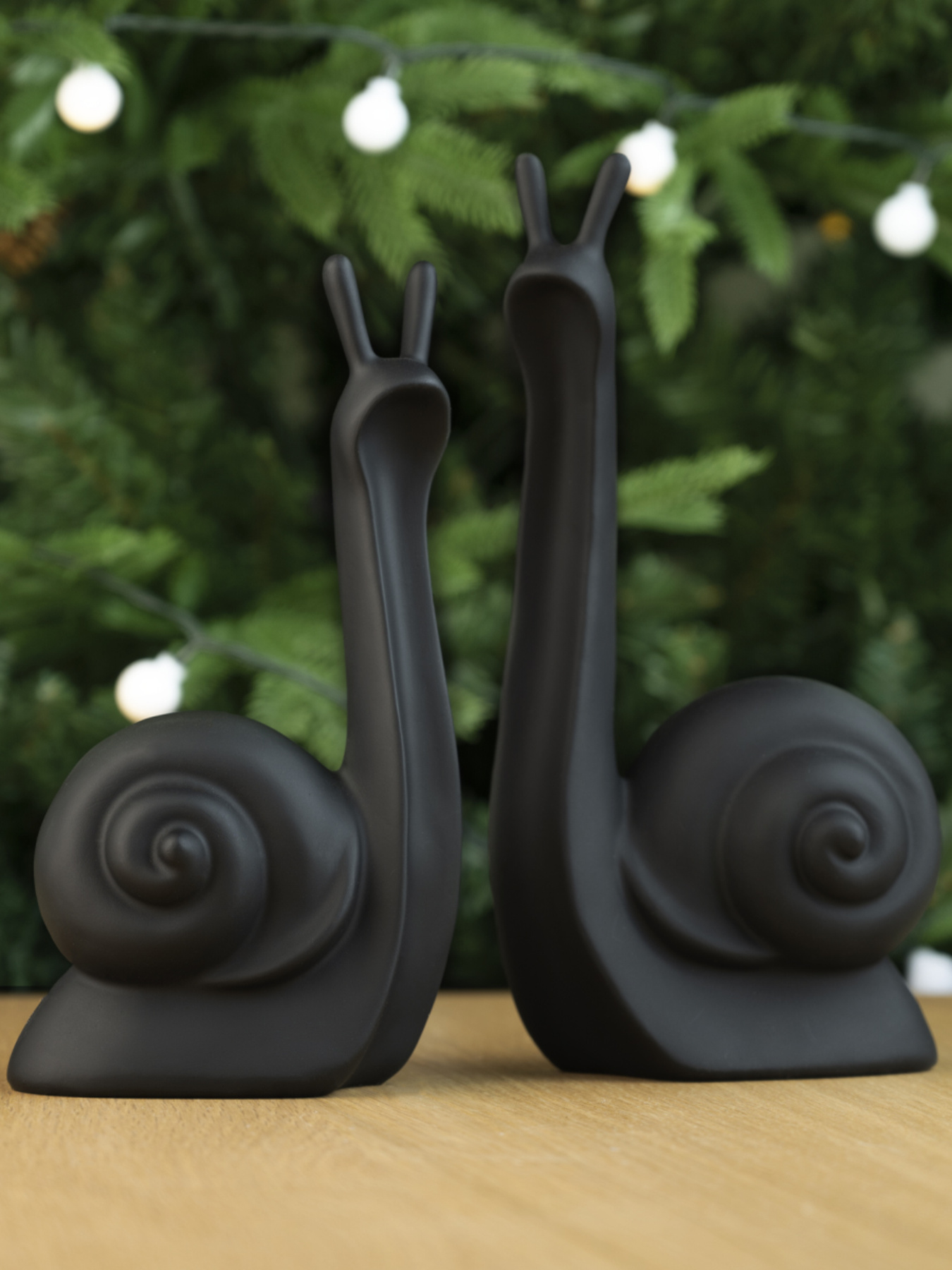 Статуэтка "Улитка" черная MBM HOME модель DH-ST-24 BLACK Фото