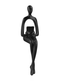 Статуэтка "Человек с книгой" черная MBM HOME модель DH-ST-26 BLACK Фото