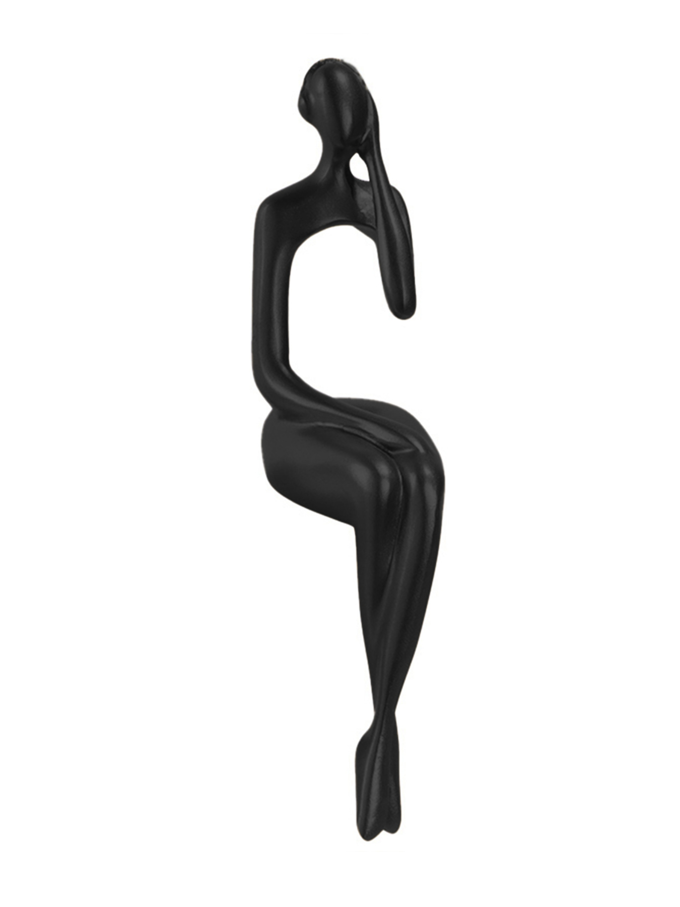 Статуэтка "Человек мыслит" черная MBM HOME модель DH-ST-27 BLACK Фото